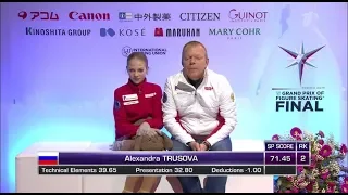 Alexandra Trusova / GP Final 2019 SP