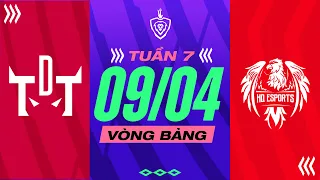 TDT ESPORTS vs HQ ESPORTS: VỮNG VÀNG TOP 4 I ĐTDV MÙA XUÂN 2023 I VÒNG BÀNG 09/04