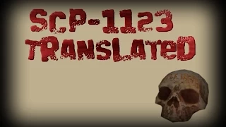 SCP-1123 TRANSLATED!