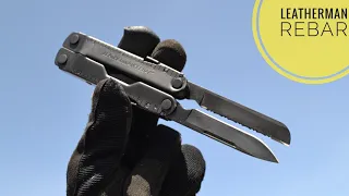 Leatherman Rebar Black тест клинков / testing