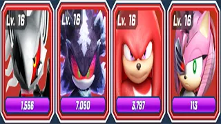 Sonic Forces - All Max Challenger Battle: Infinite vs Mephiles vs Movie Knuckles vs Rusty Rose
