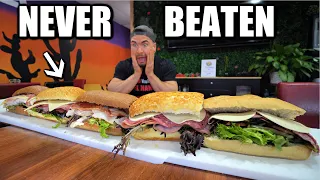 WIN $100 IF YOU CAN BE FIRST TO BEAT THIS UNDEFEATED SANDWICH CHALLENGE | Joel Hansen