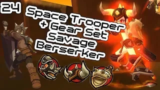 Indonesia Lost Saga - Space Trooper + Gear Set Savage Berserker