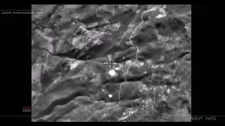 MLRS strike on Daesh