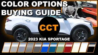 2023 Kia Sportage - Color Options Buying Guide