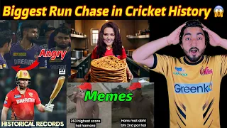 BIGGEST RUN (261) CHASE IN IPL HISTORY😱  | BAIRSTOW 100 RUNS | GAMBHIR ANGRY | PBKS VS KKR 2024 MEME