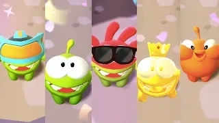 Cut The Rope - Om Nom Run - Super Nom, Gold Nom, Shade Nom and Lick