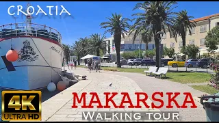 Discover an Unforgettable Croatian Harbour: Take the 4K Walking Tour of Makarska Dalmatia!