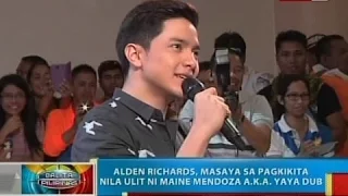 Maine, bukas sakaling manligaw sa totoong buhay si Alden pero kailangang may basbas ng magulang