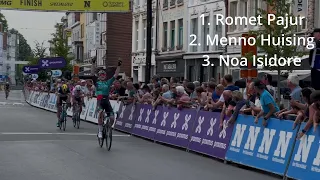 Romet Pajur wins Tour of Flanders U19 with powerful sprint: "It didn't go as planned"