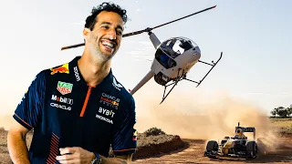 Taking an F1 Car into the Australian Outback with Daniel Ricciardo 🇦🇺🦘