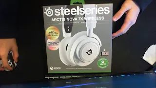 SteelSeries Arctis Nova 7x Wireless unboxing and review in 2024!!!