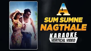 Sum Sumne Nagthale - Karaoke | A Kannada Movie | Upendra, Chandini | GuruKiran