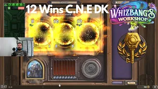 12 Wins Climactic Necrotic Explosion DK - Hearthstone Arena (Full Run)