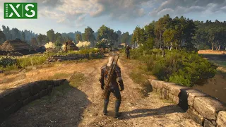 The Witcher 3 - Xbox Series X Backwards Compatibility Gameplay (4k 60fps)