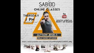 Urban Advanced Choreo with Jayson Jegels aka majay