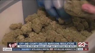 City and county discussing marijuana issues