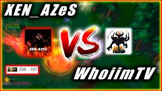 XEN_AZeS  VS WhoiimTV | Подписчики против Топ ТБ плееров | Первая игра