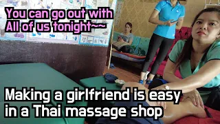 All information about Thai massage, making a Thai girlfriend is easy at a massage shop in Thailand