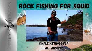 ROCK FISHING FOR SQUID | Land based Squid fishing tips and tricks.