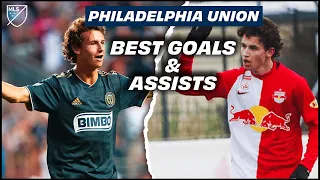 Brenden Aaronson's Best Goals and Assists in MLS