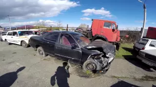 Кладбище разбитых автомобилей на Байкале!