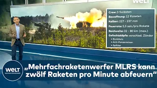 Nach HIMARS: Ukraine mit Mehrfachraketenwerfer Typ MLRS beliefert - PUTINS KRIEG