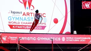 Uchimura Kohei (JPN) - High Bar - 2021 World Championships   Podium Training