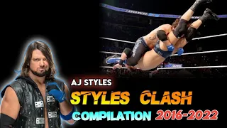 WWE AJ Styles Styles Clash Compilation 2016-2022