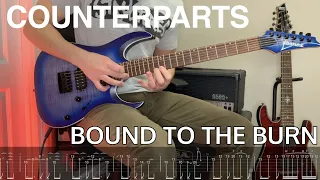 Counterparts - Bound To The Burn | Guitar Cover | SCREEN TABS