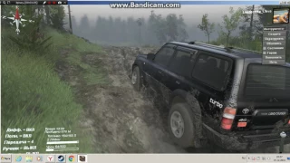 Land Cruiser vs Gelik! Кто кого? Часть 1! SpinTires.