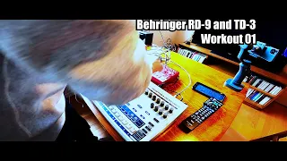 【No Talking】Behringer RD-9 and TD-3 Workout 01【Acid House】