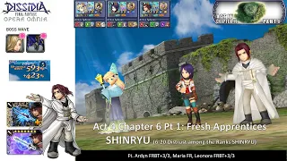 DFFOO [GL] Act 4 Chapter 6 Pt 1 SHINRYU: Maria FR Tech Showcase