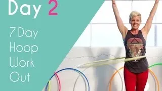 Day2 | 7 minute Abs Workout | Hula Hoop Workout