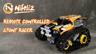 Nifeliz Remote Controlled Stunt Racer + FREE Instruction, compatible with lego technic