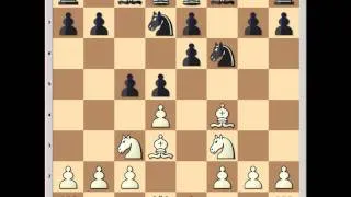 Brilliant Alekhine's Defense Miniature Gobl vs Jonas