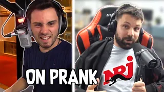 On prank NRJ en direct sur Twitch - Prank téléphonique - Les Inachevés