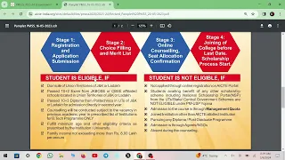 For PMSSS 2024-25 NEET/JEE/CUET is Compulsory/check video for more info.