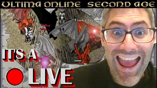 Ultima Online Second Age - Let's play, NO MACROS/HOTKEY till CASTLE (#classics #nostalgia)(Day 38)