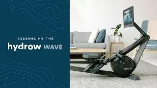 Assembling the Hydrow Wave Rowing Machine (US)