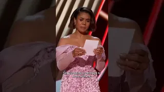 Host Regina Hall has a test for some of the single men in the audience. #Oscars#shorts