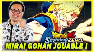 Dragon Ball Sparking Zero : du Gameplay 4K de MIRAI GOHAN du futur ! 🔥