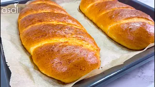 I don't buy bread anymore! New perfect recipe for quick bread in 5 minutes. baking bread