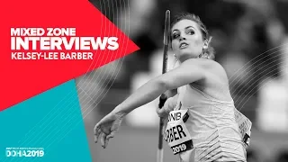 Kelsey-Lee Barber Interview | World Athletics Championships Doha 2019