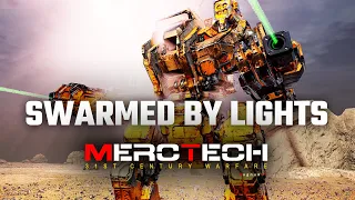 Scary Light Mech Swarm - Mechwarrior 5: Mercenaries MercTech Episode 4