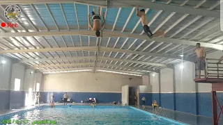 فنون القفز والسباحه لشباب جزرايا