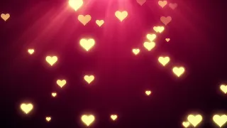 Motion Graphics Valentines Day Love Hearts Animated Background Video