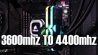 DDR4 3600mhz to 4400mhz Beginner Overclocking Guide