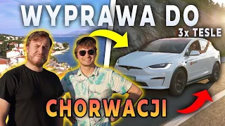 Tesla Model X PLAID do Chorwacji w 2023 roku! PRZEJAZD 3 TESLAMI i Kolejki na Ładowarkach 😕