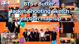 BTS (방탄소년단) ‘Butter’ Jacket Shooting Sketch [ eng esp 日本語 ] reaction mashup
